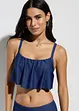 Reggiseno a bustier effetto denim per bikini, bonprix