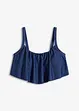 Reggiseno a bustier effetto denim per bikini, bonprix