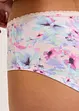 Culotte a vita alta con cotone biologico (pacco da 4), bonprix