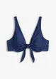 Reggiseno per bikini effetto denim con ferretto, bonprix