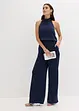 Tuta in satin operato, bonprix