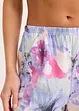Pantaloni pigiama corti in misto viscosa morbido (pacco da 2), bonprix