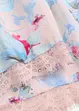Pantaloni pigiama lunghi in satin lucido, bonprix