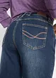 Jeans straight elasticizzati, vita comoda, bonprix