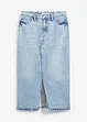 Gonna midi di jeans, bonprix