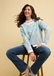 Jeans termici elasticizzati, bootcut, bonprix