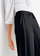 Pantaloni larghi in viscosa lucida leggera, bonprix