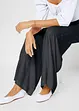 Pantaloni larghi in viscosa lucida leggera, bonprix