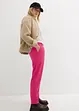 Pantaloni cropped con cinta comoda, carrot fit, bonprix