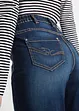Jeans straight elasticizzati, vita alta, bonprix