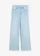 Jeans wide leg, a vita alta, bonprix