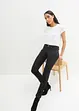 Jeans elasticizzati straight, vita media, bonprix