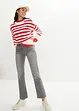 Jeans elasticizzati straight, vita media, bonprix
