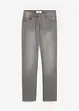 Jeans elasticizzati straight, vita media, bonprix