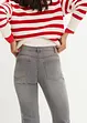 Jeans elasticizzati straight, vita media, bonprix