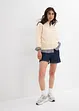 Shorts di jeans, vita alta, bonprix