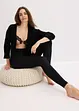 Leggings termici 140 den con poliestere riciclato, bonprix
