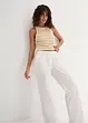 Pantaloni a palazzo in misto lino, bonprix