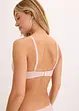 Reggiseno con coppe preformate e ricami delicati, bonprix