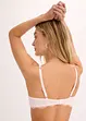 Reggiseno con coppe preformate in materiale lucido, bonprix