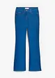 Jeans elasticizzati bootcut, vita media, bonprix