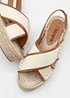 Sandali con plateau, bonprix