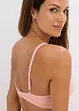 Bralette imbottita senza ferretto con cotone biologico (pacco da 2), bonprix