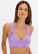 Reggiseno t-shirt senza ferretto con cotone (pacco da 2), bonprix