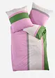 Biancheria da letto in color block, bonprix