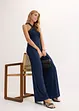 Tuta elegante in jersey con dettagli laser-cut, bonprix