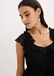 Abito di chiffon svasato, bonprix