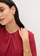 Blusa in satin lucido, bonprix