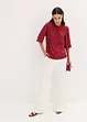 Blusa in satin lucido, bonprix