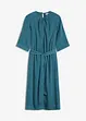 Abito midi in satin lucido, bonprix