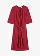 Abito midi in satin lucido, bonprix