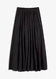 Gonna lunga in crinkle strutturato, bonprix