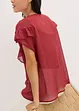 Camicetta di chiffon con volant, bonprix