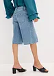 Bermuda in jeans low stretch, vita media, bonprix