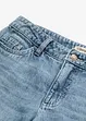 Jeans wide leg extra lunghi low stretch, vita media, bonprix