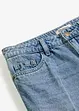 Bermuda in jeans low stretch, vita media, bonprix