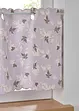 Tenda a vetro in cotone biologico con stampa floreale, bonprix
