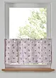 Tenda a vetro in cotone biologico con stampa floreale, bonprix