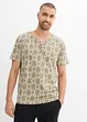 Maglia serafino in puro cotone, bonprix