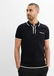 Polo con dettagli a contrasto, bonprix