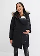 Giubbotto prémaman 3 in 1, antivento e impermeabile con inserto babywearing, bonprix