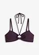 Reggiseno bikini a bustier con anello, bonprix