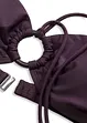 Reggiseno bikini a bustier con anello, bonprix
