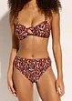 Slip per bikini sgambati a vita alta, bonprix