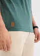 Maglia serafino a maniche corte in puro cotone biologico (pacco da 2), bonprix