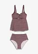 Tankini con laccetti (set 2 pezzi), bonprix